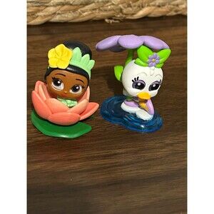 Tiana and Ariel doorables